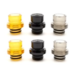 Drip Tips 510 Pontas de Gotejamento de Resina Transparente - cor aleatória