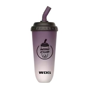 WDG Mini Copo Cigarro Eletrônico Descartável 5000 Puffs - Suco de Groselha Preta