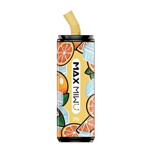 Max Mi wu Cigarros Eletrônicos Descartável de lata de Coca-Cola 3600 sopros - refrigerante de laranja