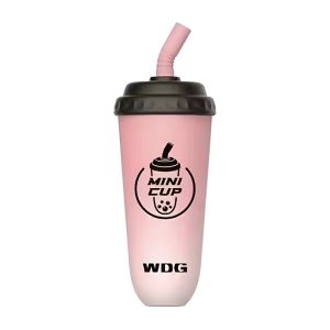 WDG Mini-copo Cigarro Eletrônico Descartável 5000 Puffs - Soda Pêssego