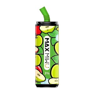 MAX MIWU lata de coque Descartável Vape 3600 puffs - gelo de maçã