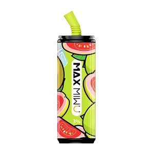 MAX MIWU lata de coque Descartável Vape 3600 puffs - goiaba
