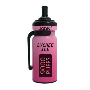 Garrafa JODK Descartável Vape 9000 Puffs - Gelo de Lichia