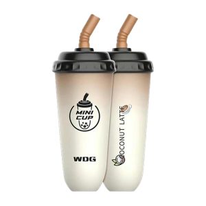 WDG Mini Cup Descartável Vape 5000 Puffs - Coconut Latte