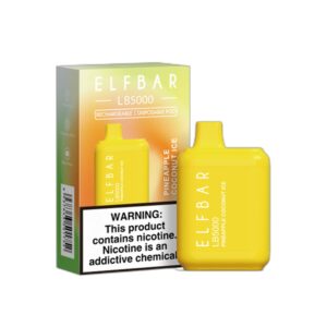 ELF BAR LB5000 Disposable Pineapple Coconut Ice 5.000 Sopros 14ml