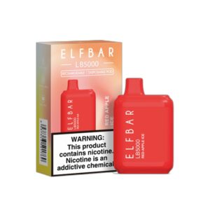 ELF BAR LB5000 Disposable Red Apple Ice 5.000 Sopros