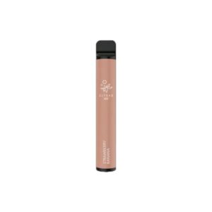 ELF BAR 600 Disposable Strawberry Banana 600 Sopros 550mAh