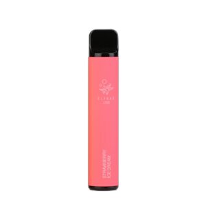 ELF BAR 1500 Disposable 1500 Sopros Strawberry Ice Cream 4,8ml