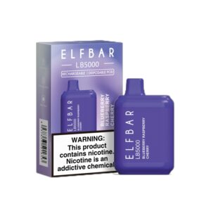ELF BAR LB5000 Disposable Blueberry Raspberry Cherry 5.000 Sopros
