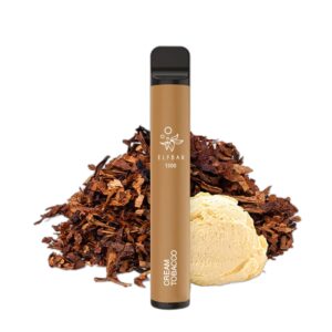ELF BAR 1500 Disposable Cream Tobacco 1500 Sopros