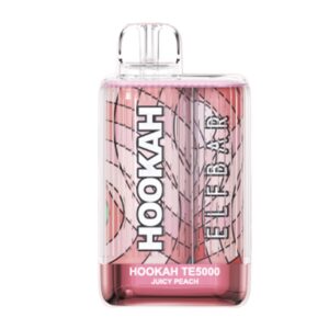 ELF BAR Hookah TE5000 Disposable 5.000 Sopros Juicy Peach 13,5ml