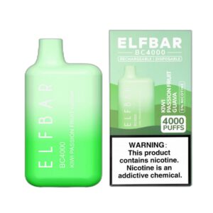 ELF BAR BC4000 Disposable 4000 Sopros Kiwi Passion Fruit Guava 11,5ml