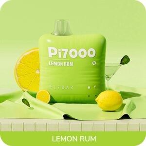 ELF BAR PI7000 Disposable Lemon Rum 7.000 Sopros 17ml