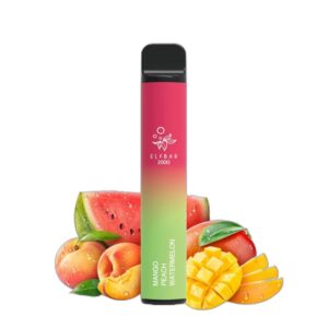 ELF BAR 2000 Disposable Mango Peach Watermelon 2.000 Sopros 6,5ml