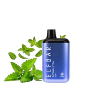 ELF BAR BC5000 Ultra Disposable Mint 5.000 Sopros 13ml