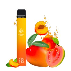 ELF BAR 2000 Disposable Peach Mango Guava 2.000 Sopros 6,5ml