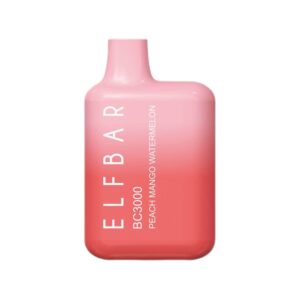ELF BAR BC3000 Disposable 3.000 Sopros Peach Mango Watermelon