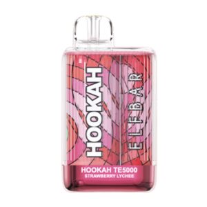 ELF BAR Hookah TE5000 Disposable Strawberry Lychee 5.000 Sopros 13,5ml