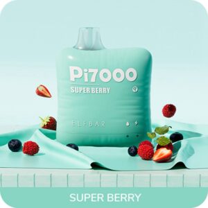 ELF BAR PI7000 Disposable Super Berry 7.000 Sopros 500mAh