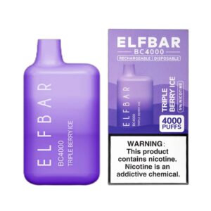 ELF BAR BC4000 Disposable Triple Berry Ice 4000 Sopros