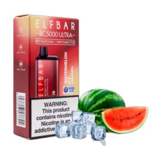 ELF BAR BC5000 Ultra Disposable Watermelon Ice 5.000 Sopros